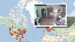 This Interactive Map Lets You Spy on Insecure Webcam Feeds